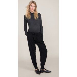 HATCH The Cashmere Jogger in Black Size 2